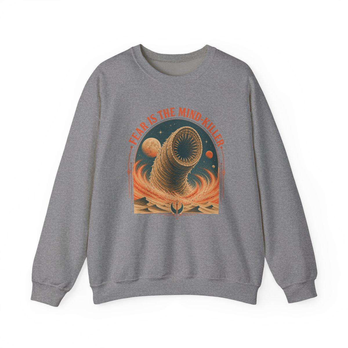 Dune " night sky seen around the worm" Crewneck