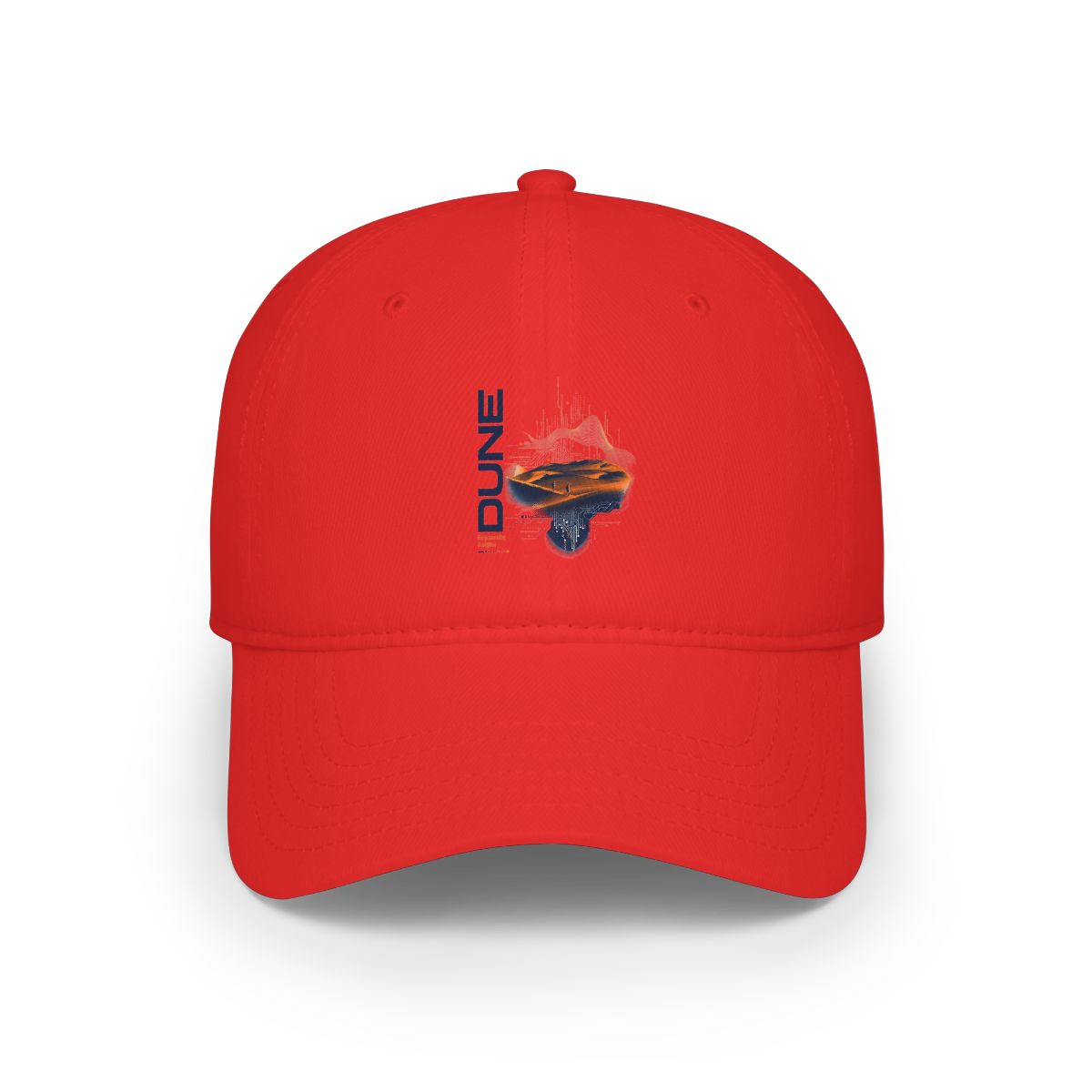 Dune " in bold modern font along the side. " Hat - Official hats merchandise